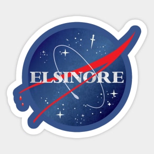 Nasa Parody Elsinore Sticker